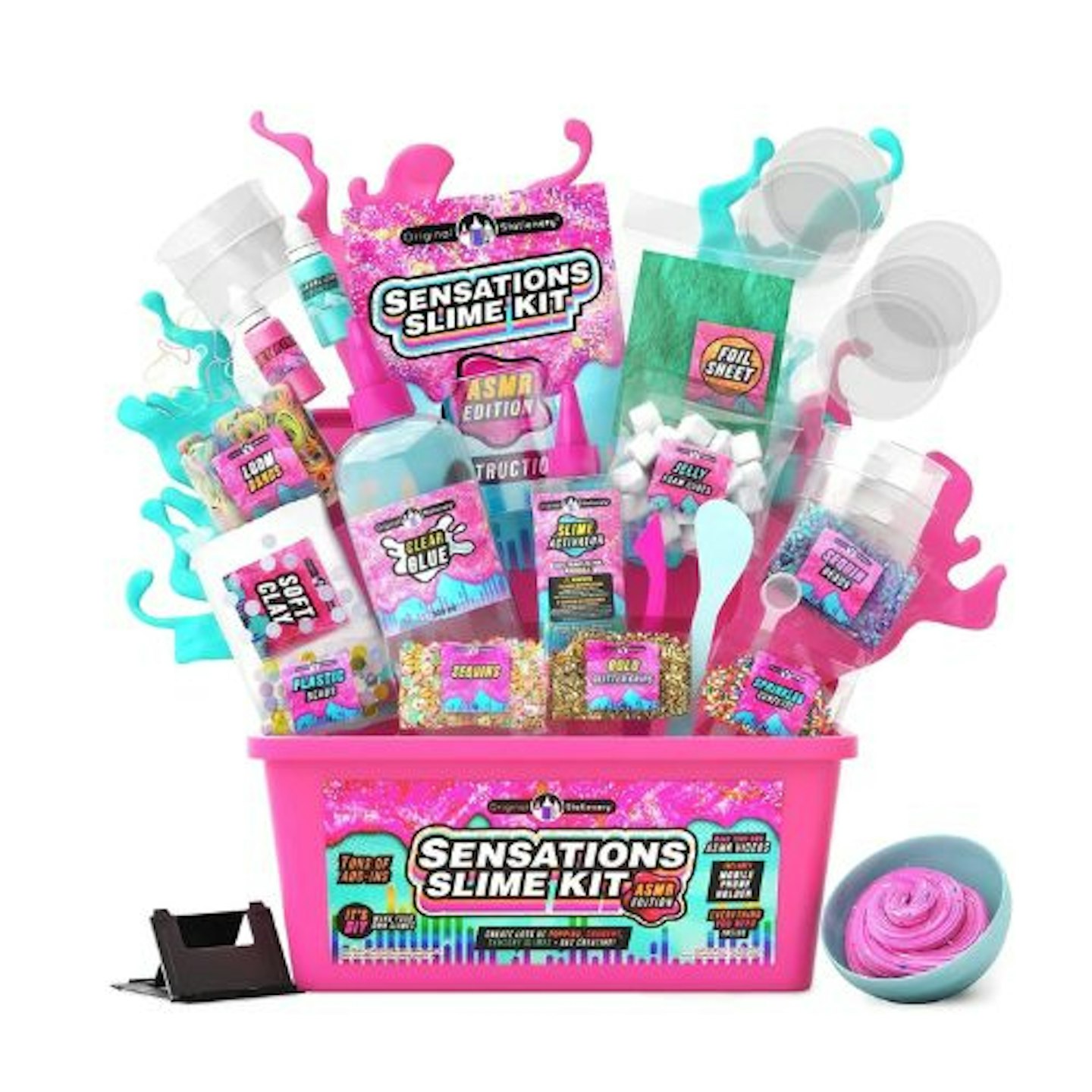 Original Stationery Fluffy Slime Kit for Girls Everything in One