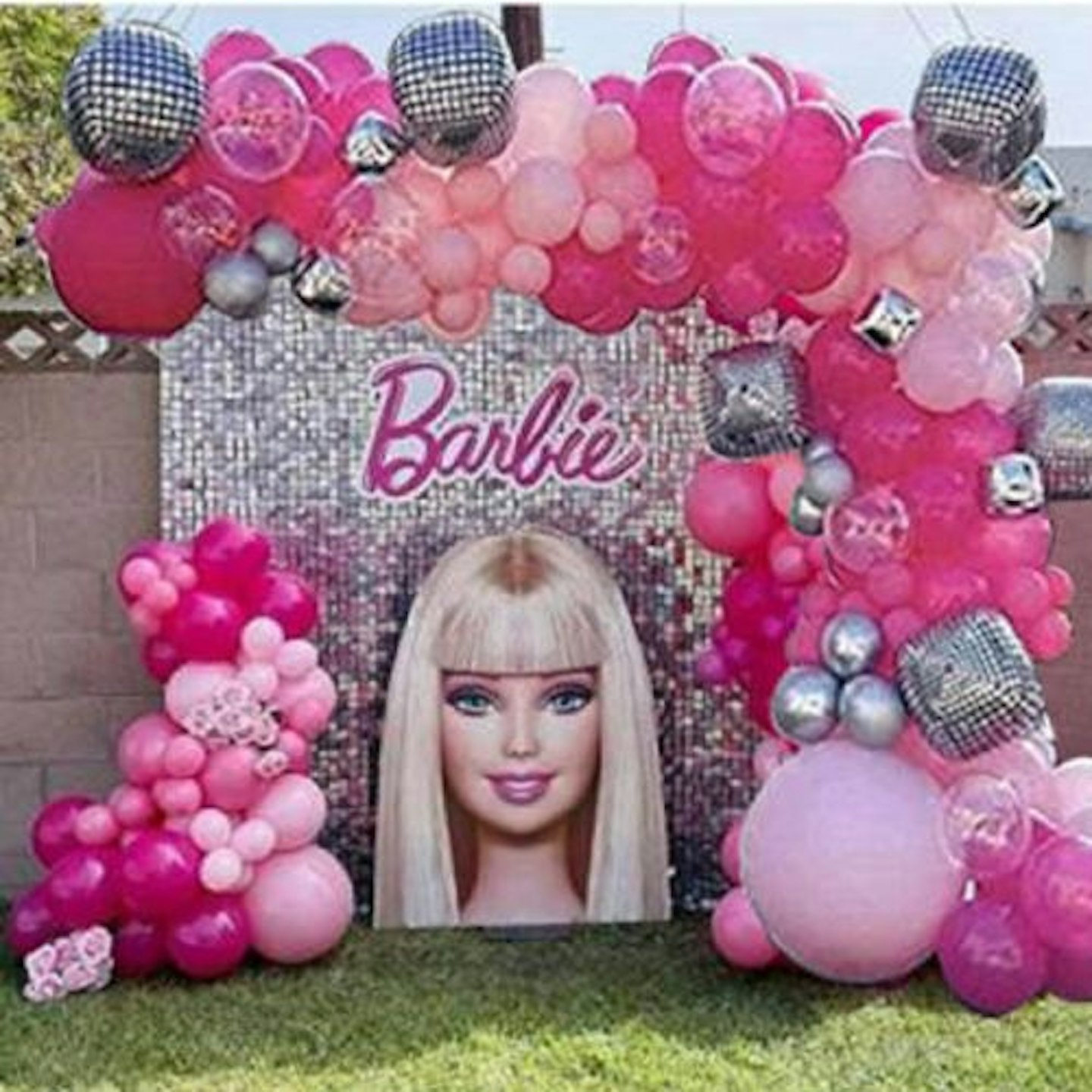 Pink Balloon Arch Garland kit