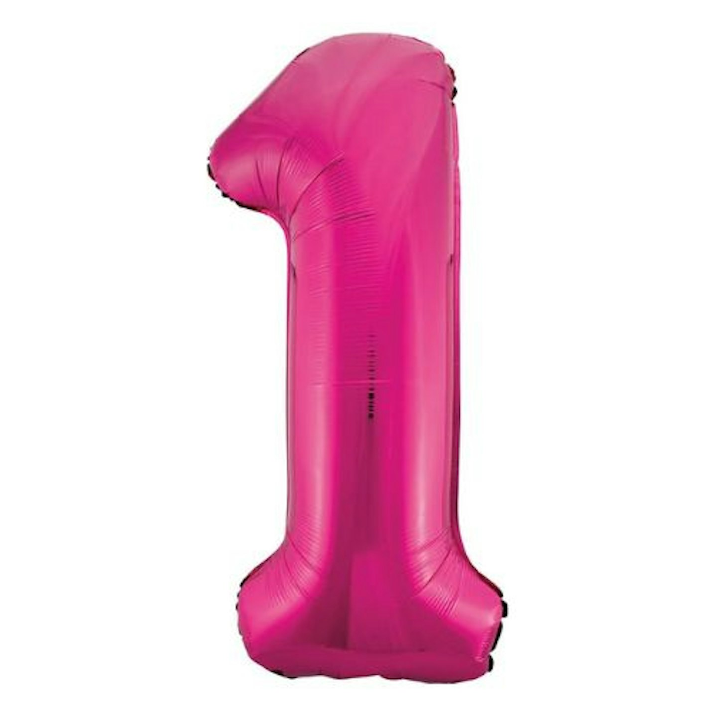 Unique Party Giant Pink Foil Number 1 Balloon