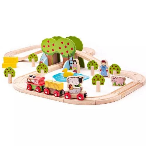 Wooden farm 2024 set argos