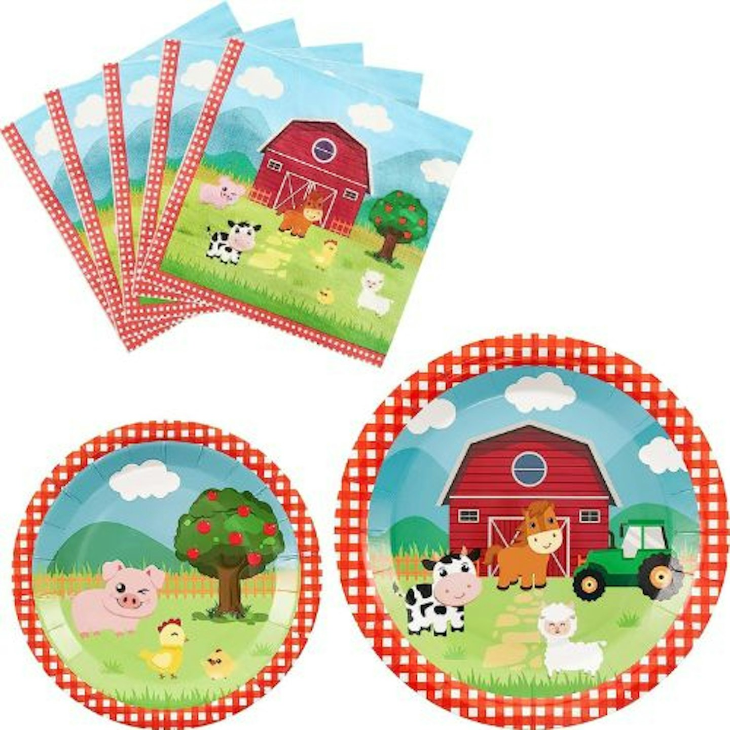 best farm party ideas tableware