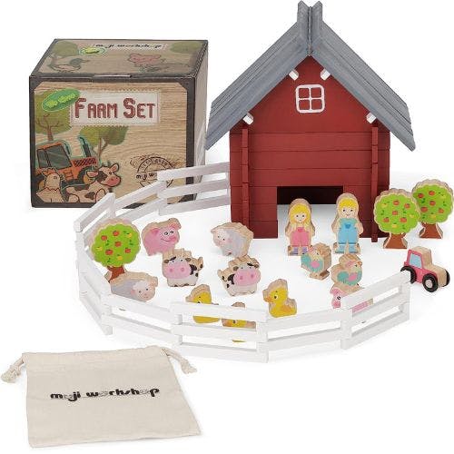 Wooden farm 2024 set argos