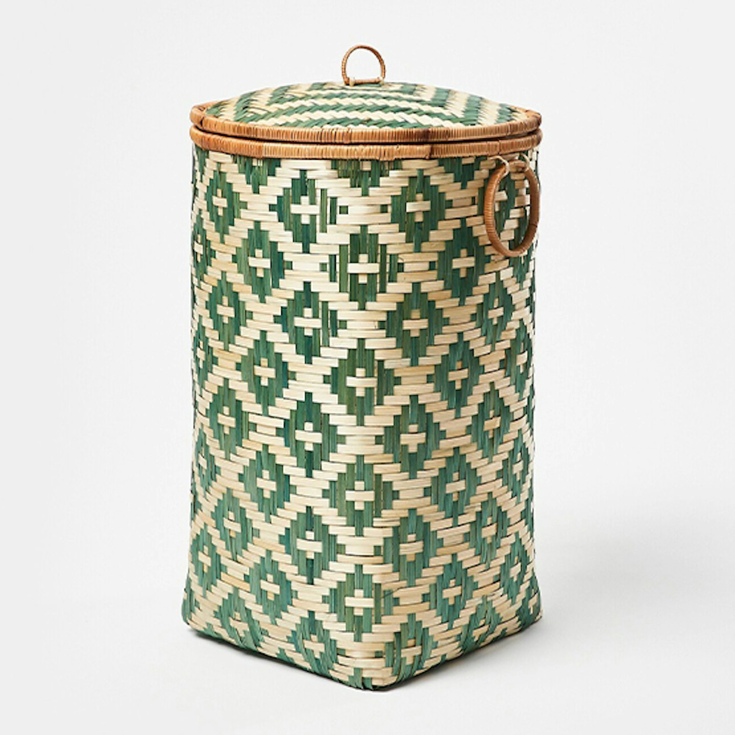 Aztec design laundry basket