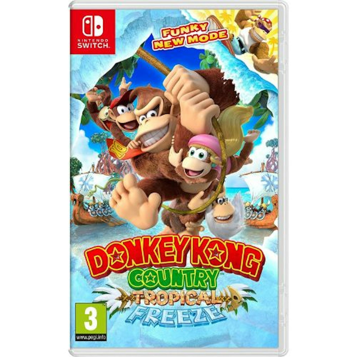 Best kid friendly switch games Donkey Kong Country: Tropical Freeze