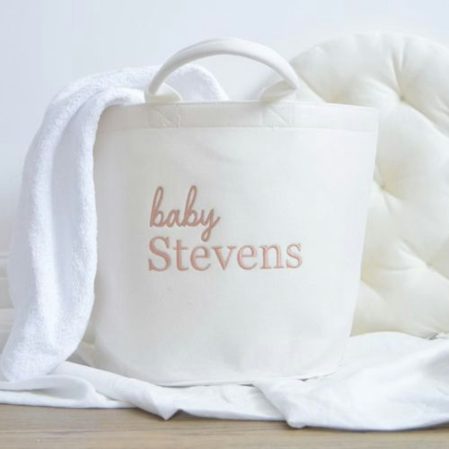 Best nursery storage Embroidered Personalised Nursery Storage