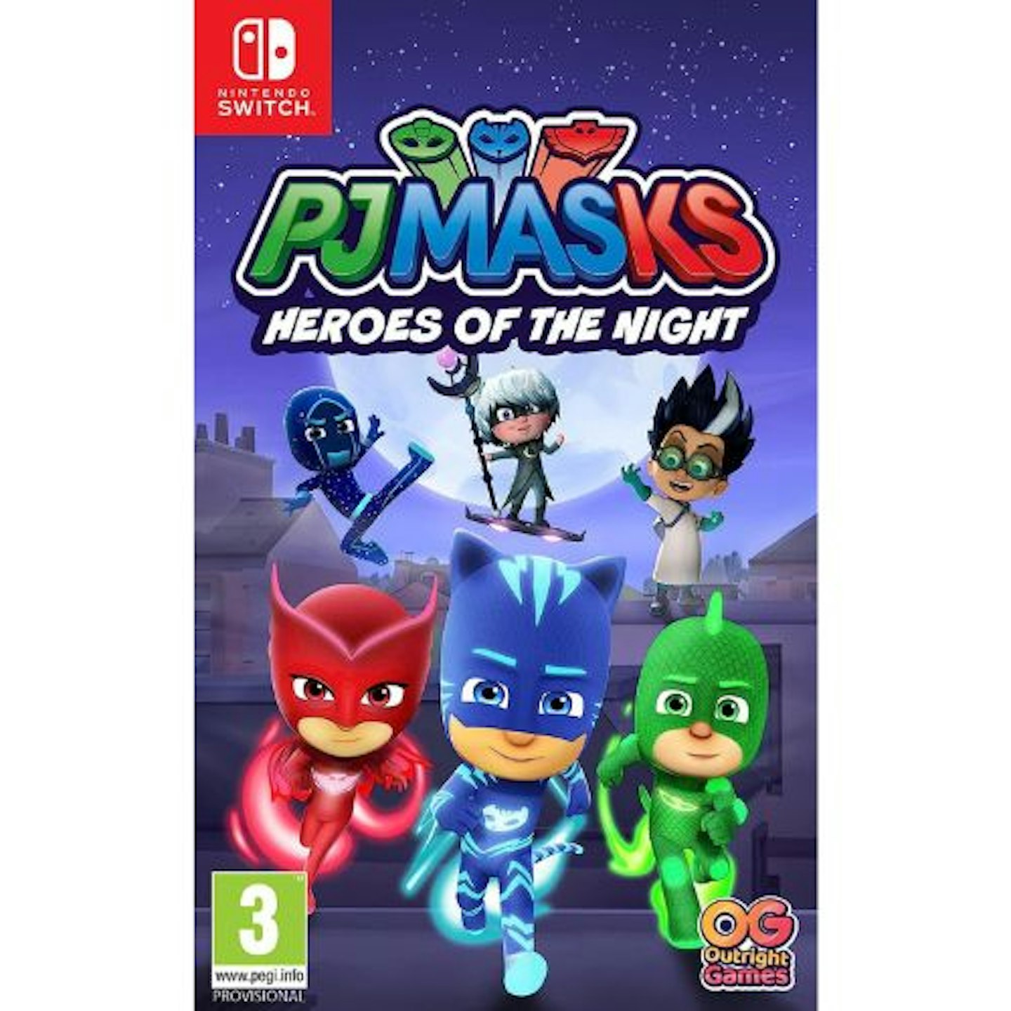 Best kid friendly switch games PJ Masks: Heroes of The Night