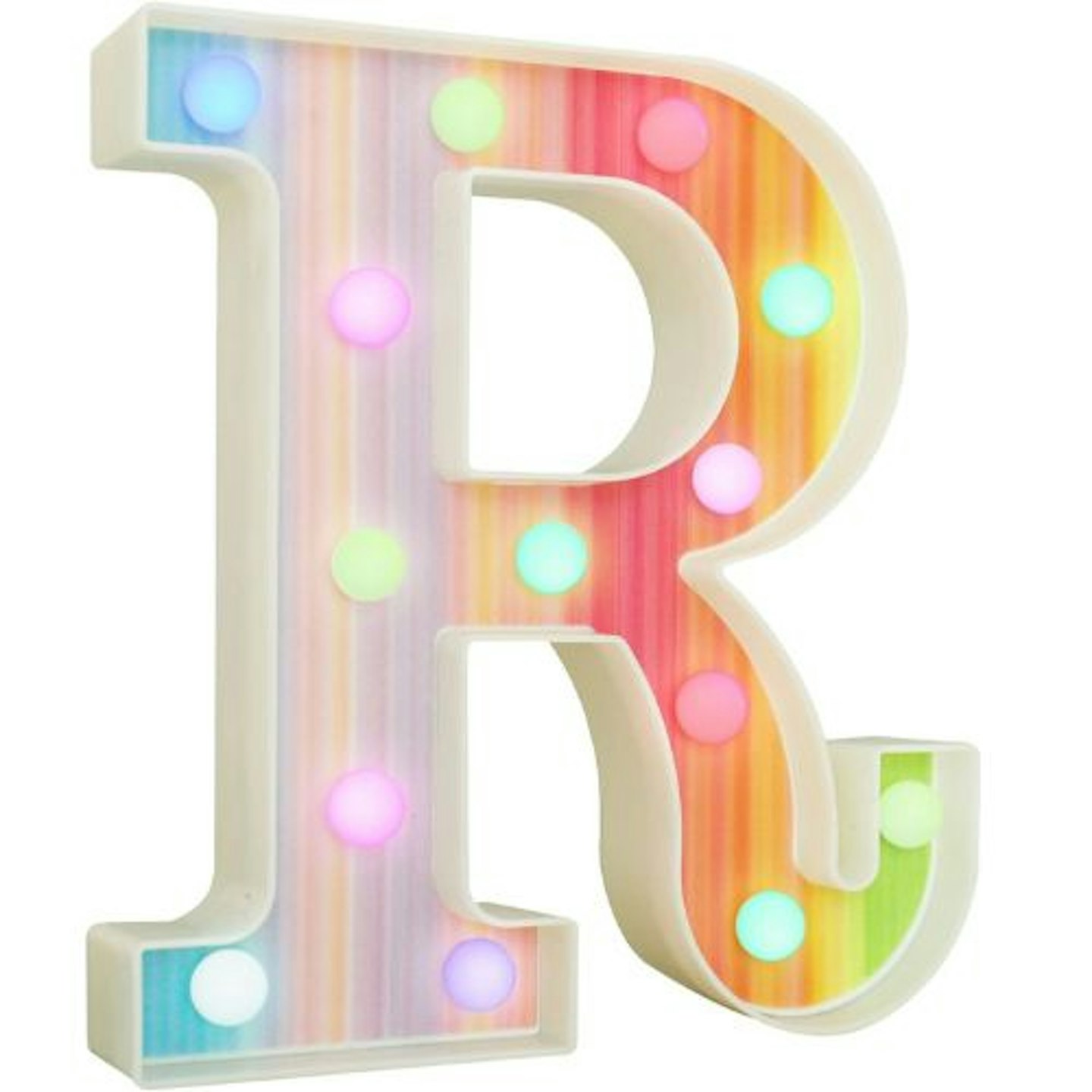 Best rainbow nursery decor Rainbow Light Up Letters