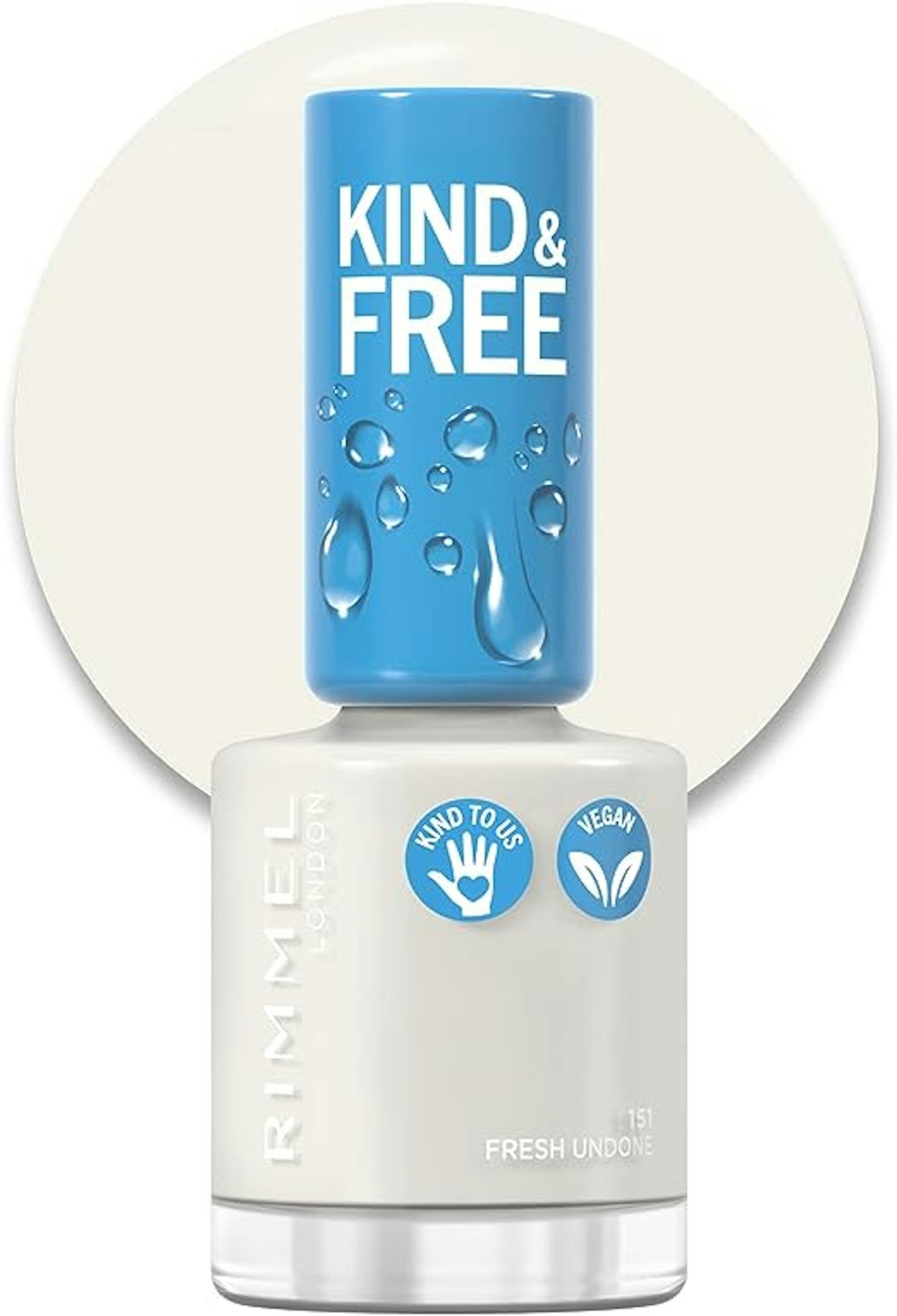 Rimmel London Kind and Free Clean Nail Polish Fresh Undone