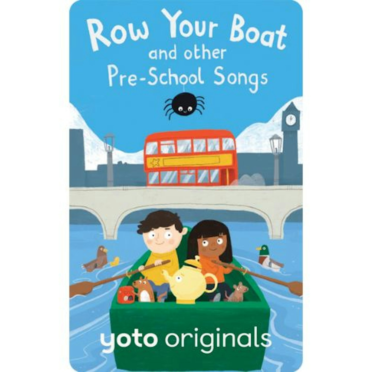 Best Yoto cards for toddlers Row Your Boat and other Pe-School Songs