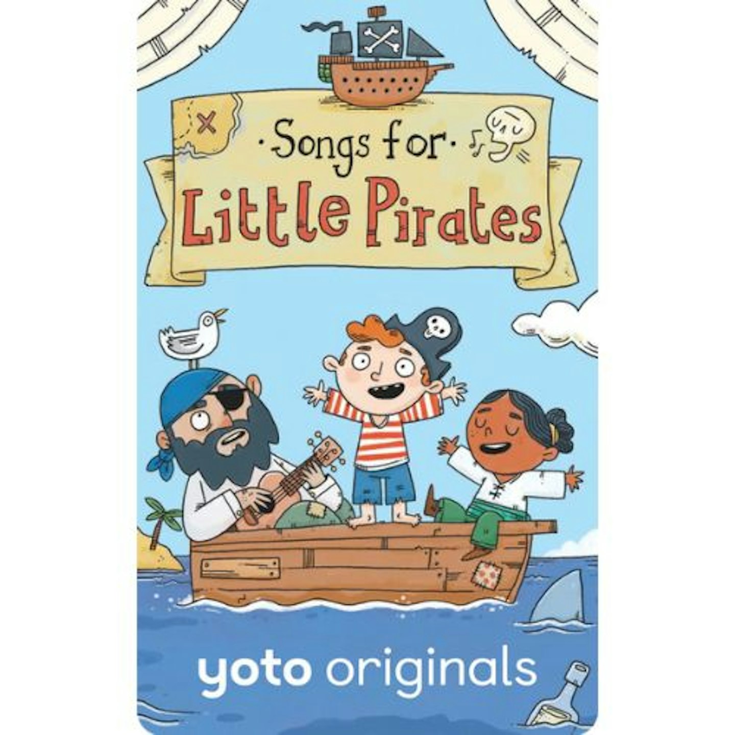 Best Yoto cards for toddlers Song for Little Pirates