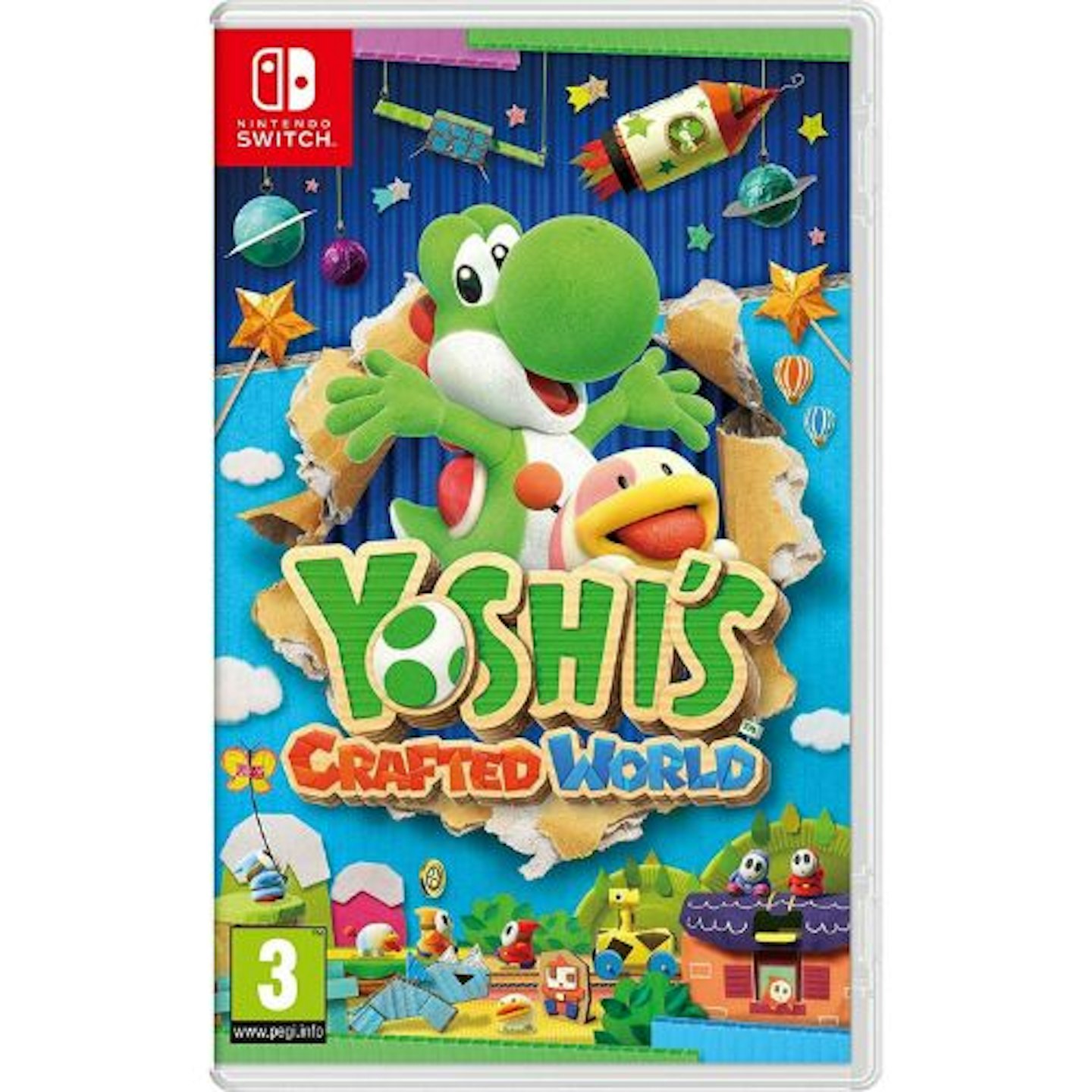 Best kid friendly switch games Yoshi's Crafted World