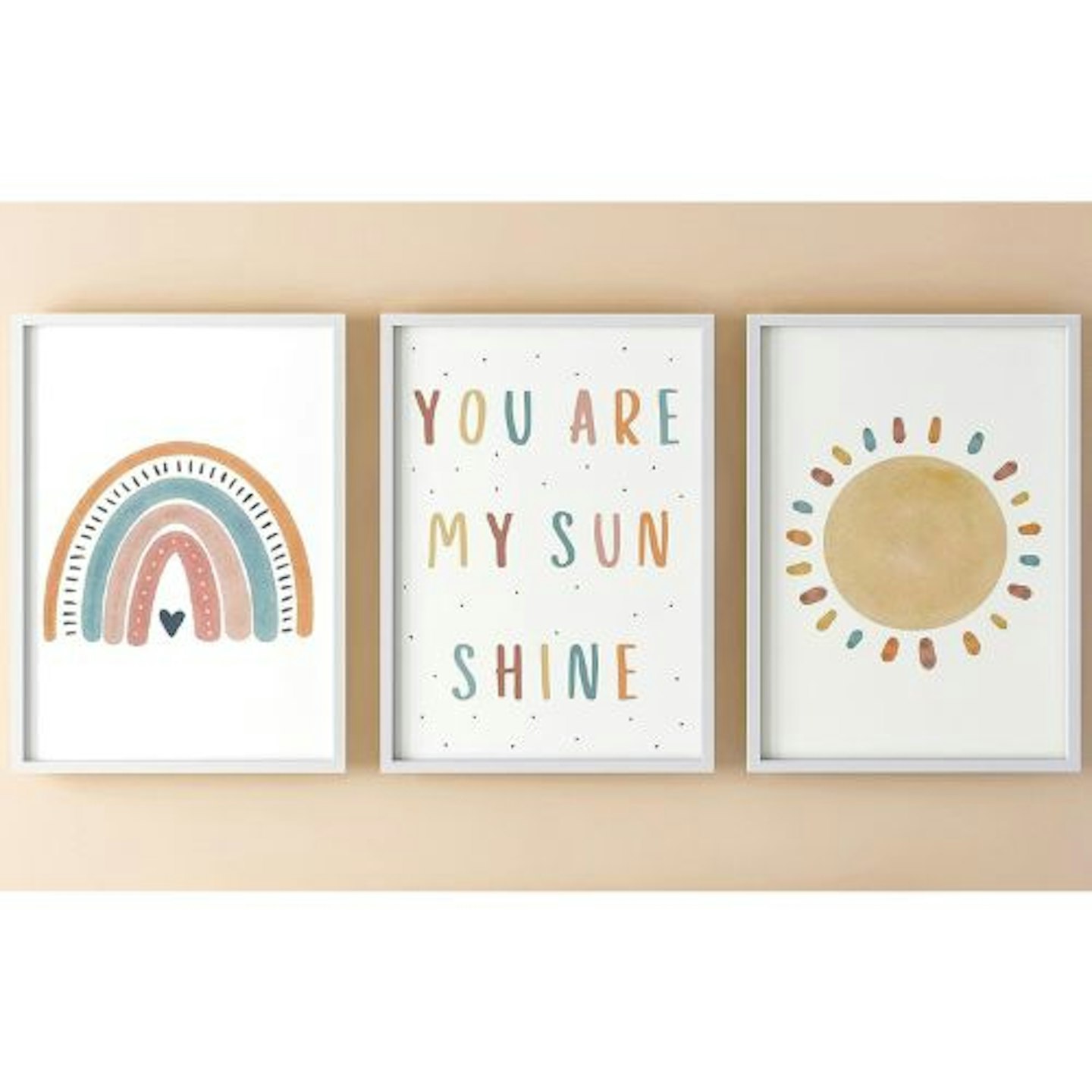 You are My Sunshine Set of 3 Unframed Prints