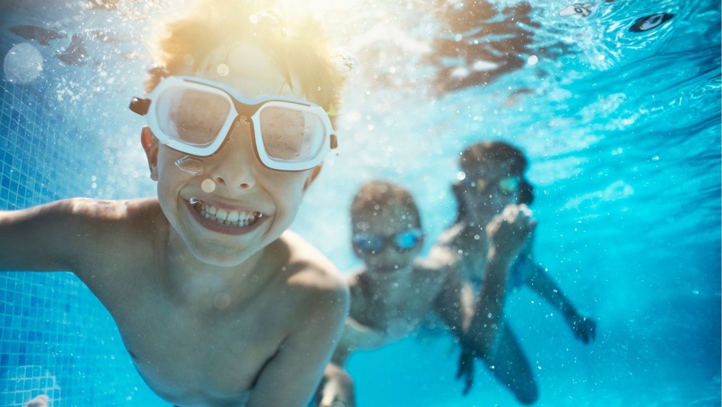 kids' swimming goggles