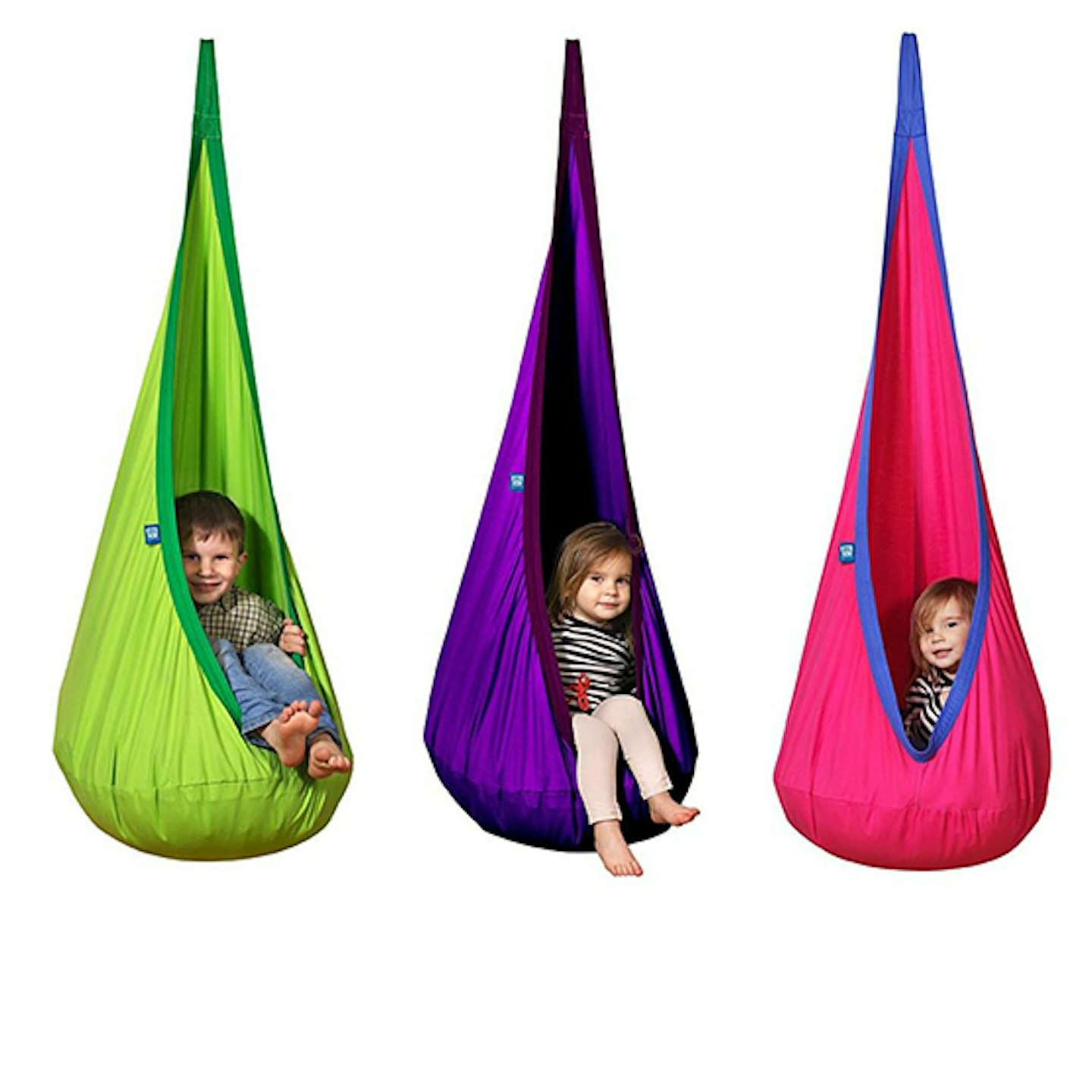 Hanging Pod Swing Black Cocoon Sensory Swing Chair Indoor Toddler