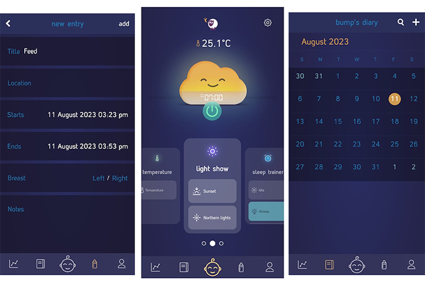 screen of misty smart cloud on app