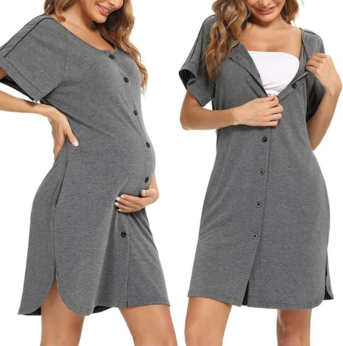 iClosam Women's Maternity Nightdress