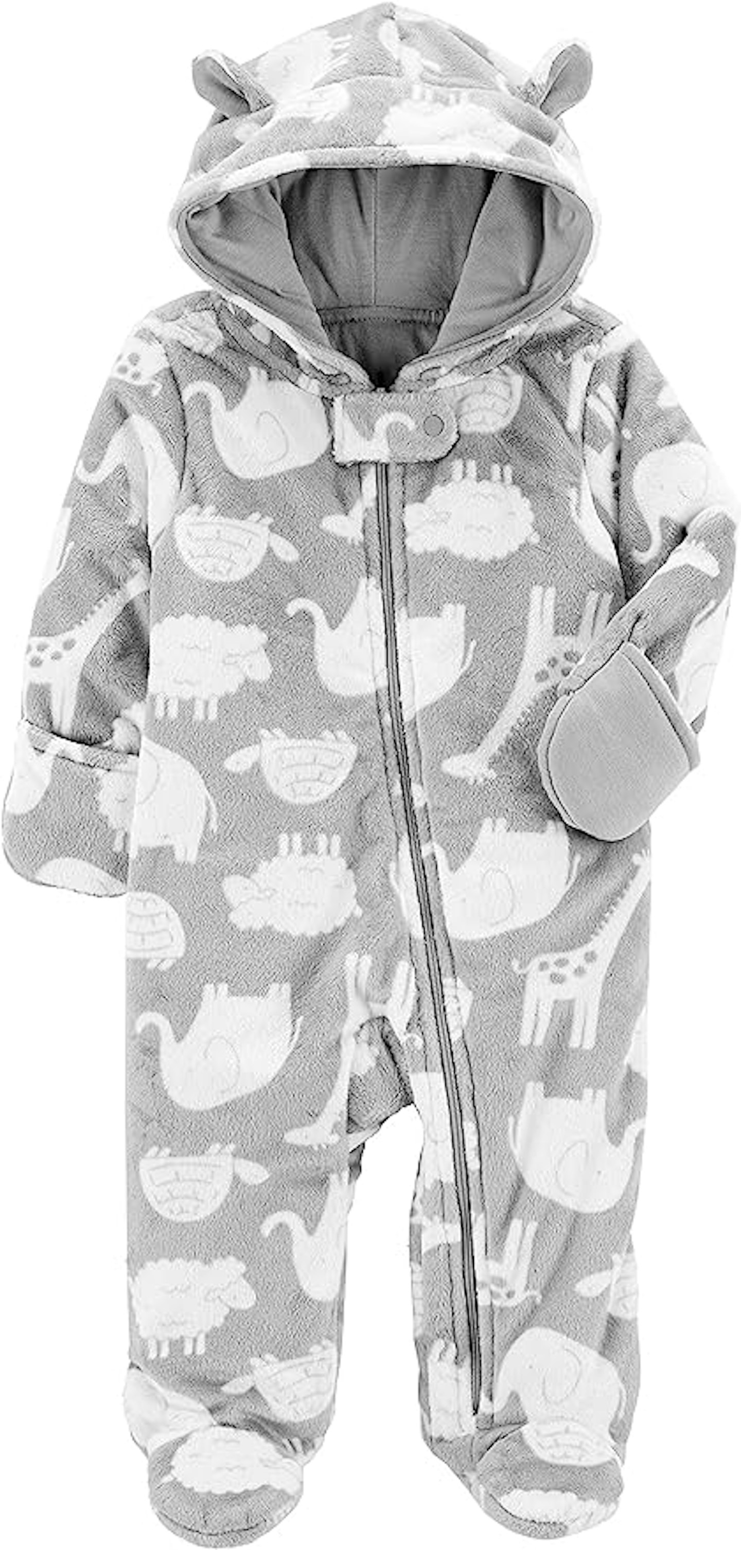 Simple Joys by Carter's Baby Fleece Footed Pram Suit