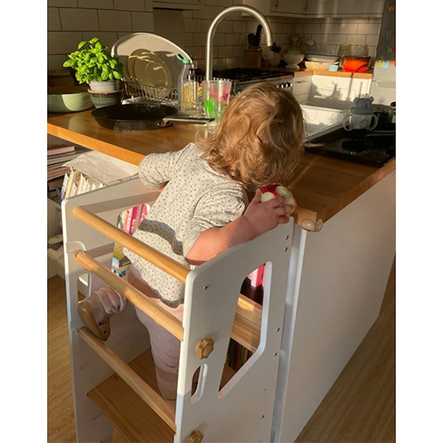 Cara mia toddler tower reviewed by Mother&Baby tester dad Tom