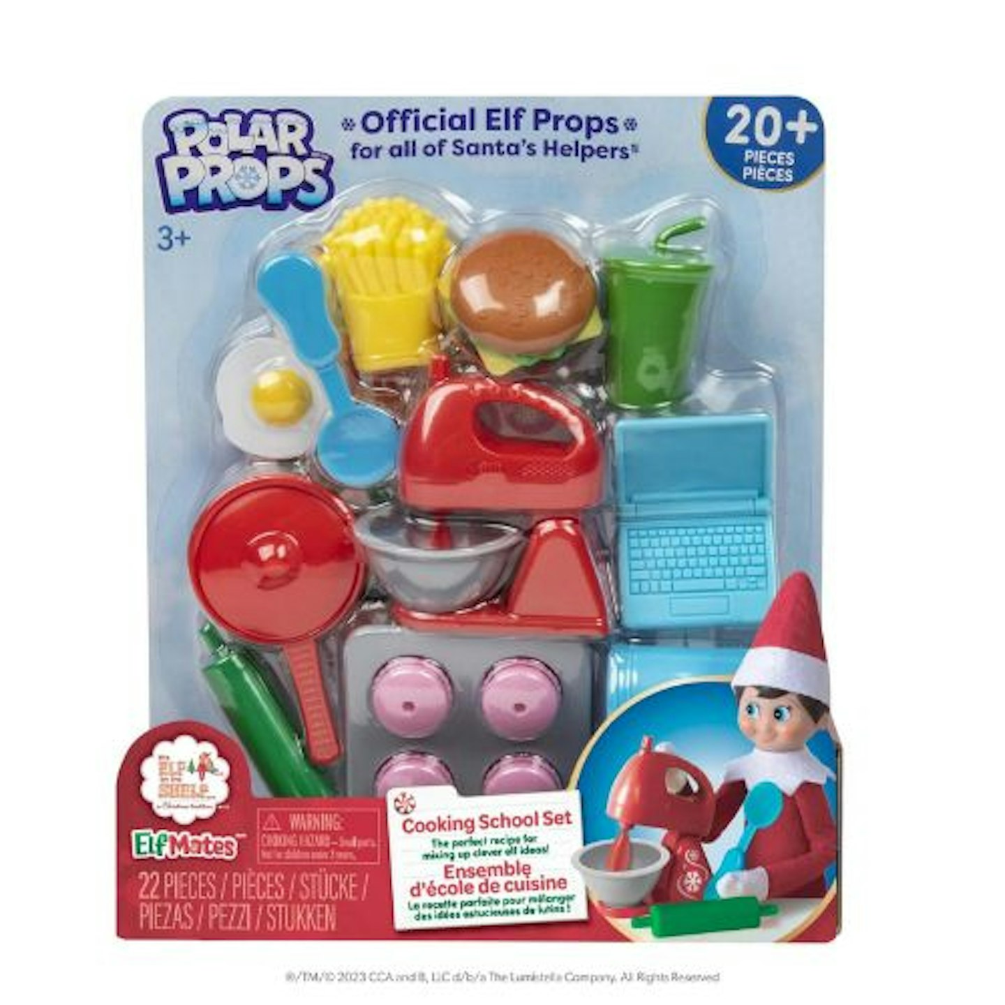 Best Elf on the Shelf props Cooking School Set