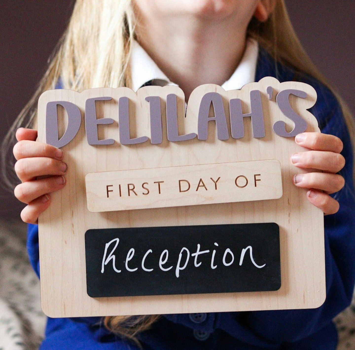 First Day of School Sign, Memory Photo Board - Editable and reusable