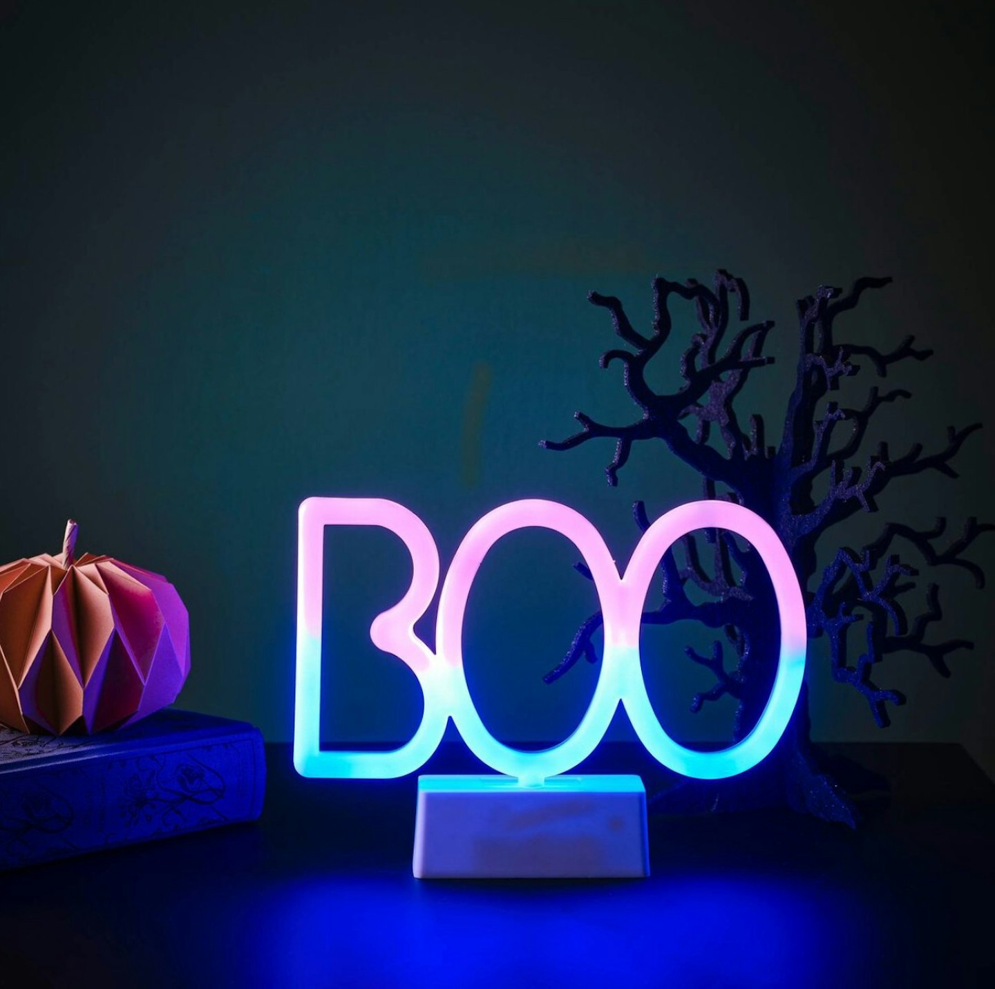 LED Neon Boo Light