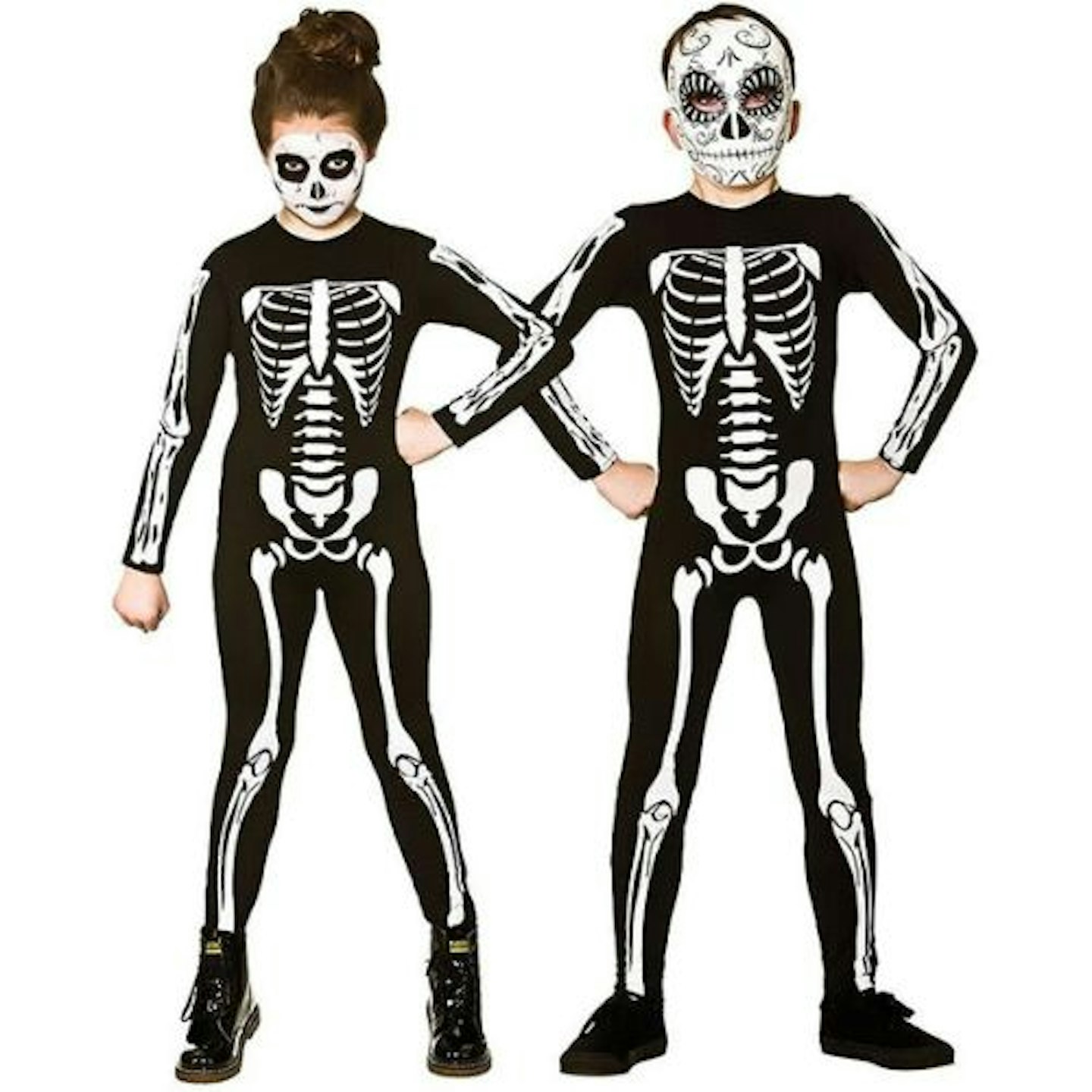 Best Halloween costumes for kids Unisex Skeleton Jumpsuit