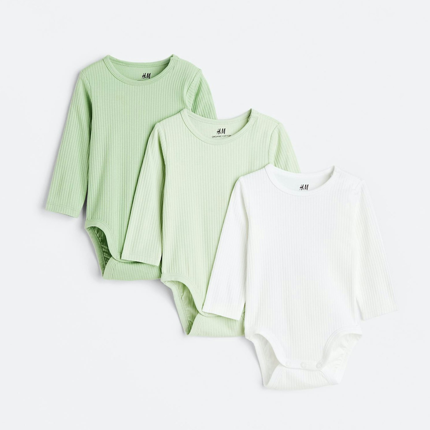 3-pack ribbed bodysuits
