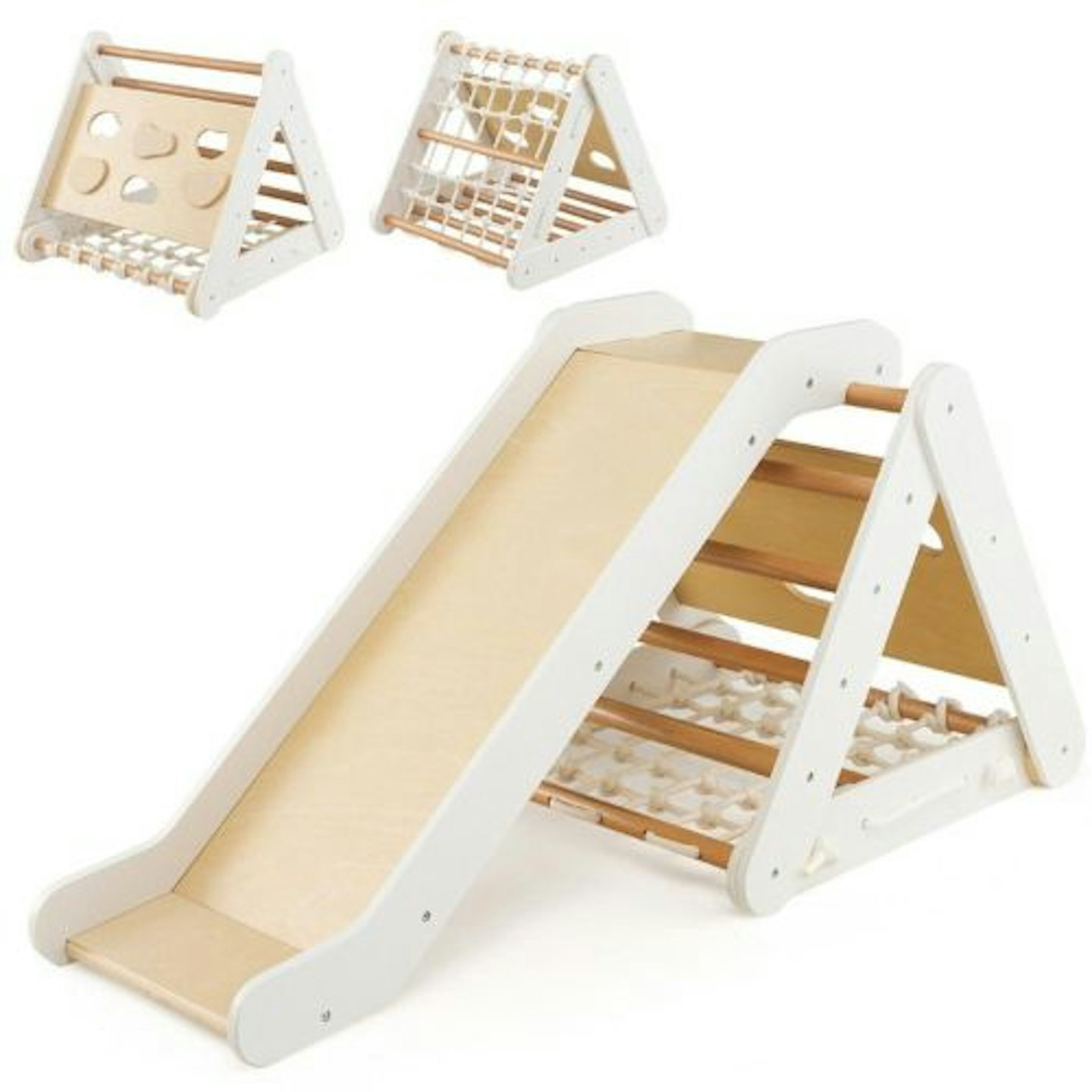 Black Friday deals 4-in-1 Eco Birch Wood Climbing Frame