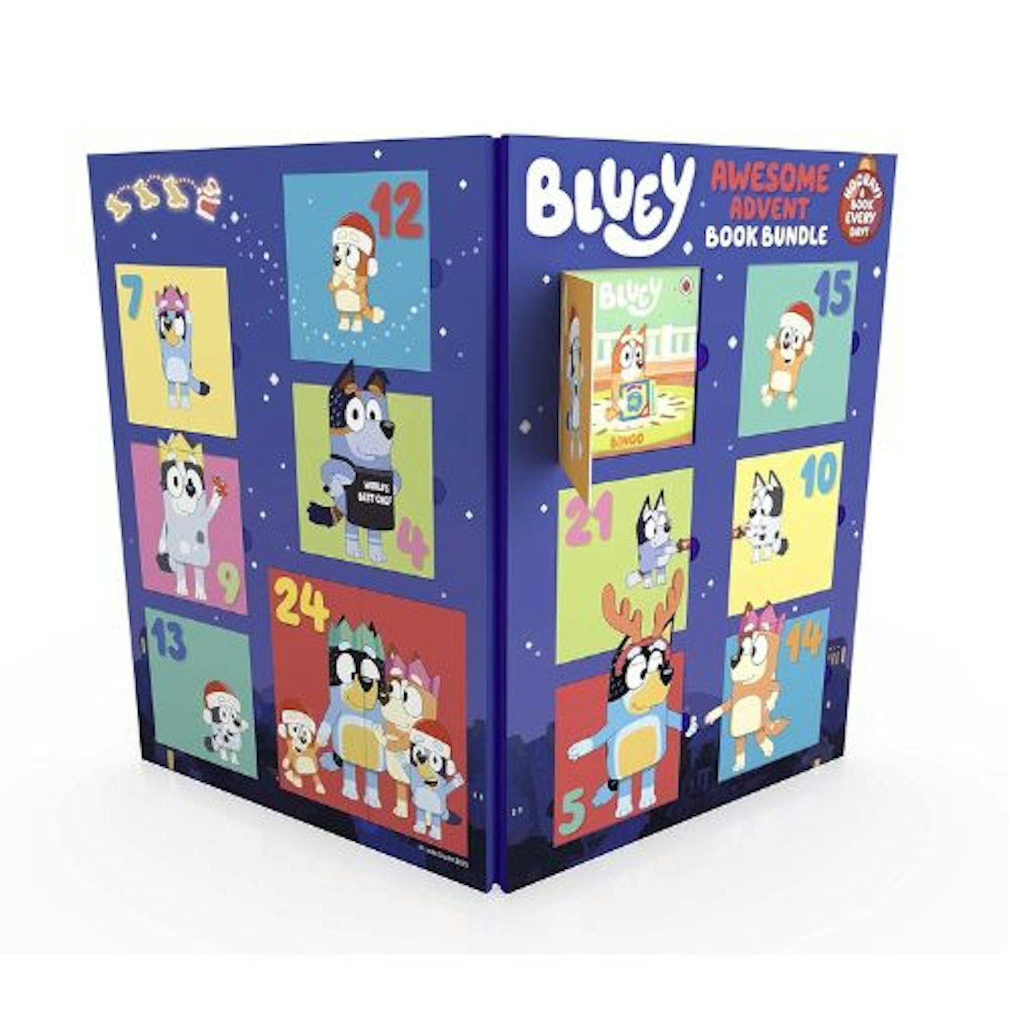 Best Advent calendars for toddlers Bluey: Awesome Advent Book Bundle