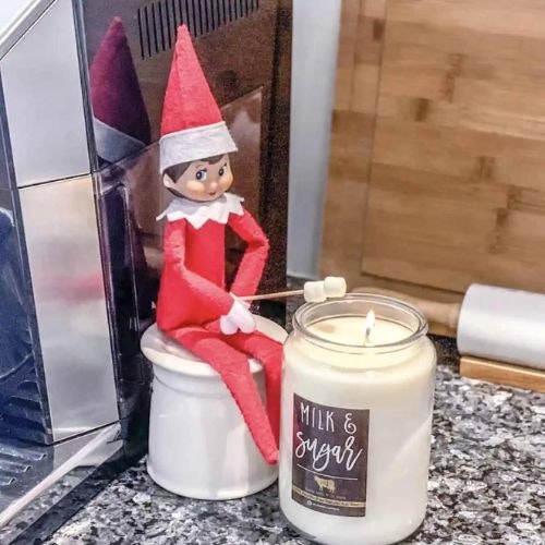 An elf making 