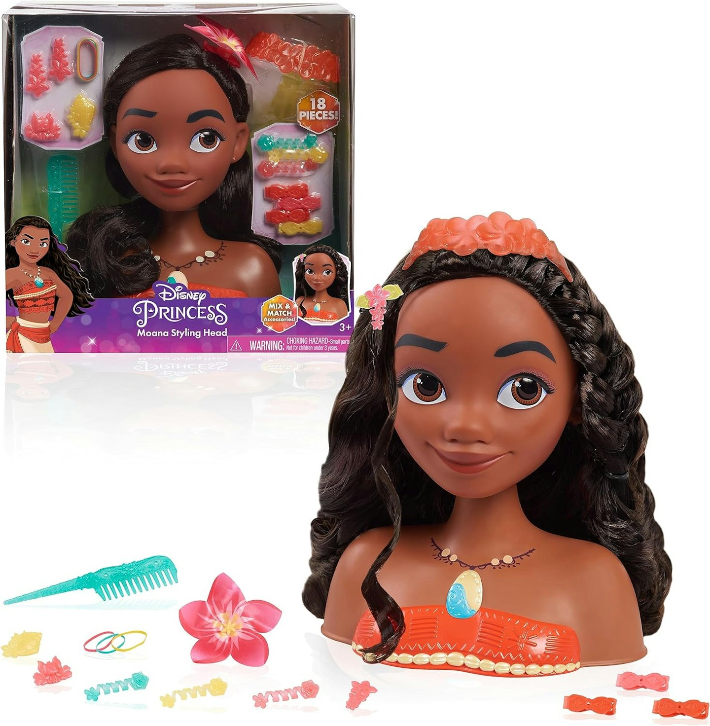 Makeup Doll Set Princess Hair Styling Head Doll Playset With Beauty And  Fashion Accessories For