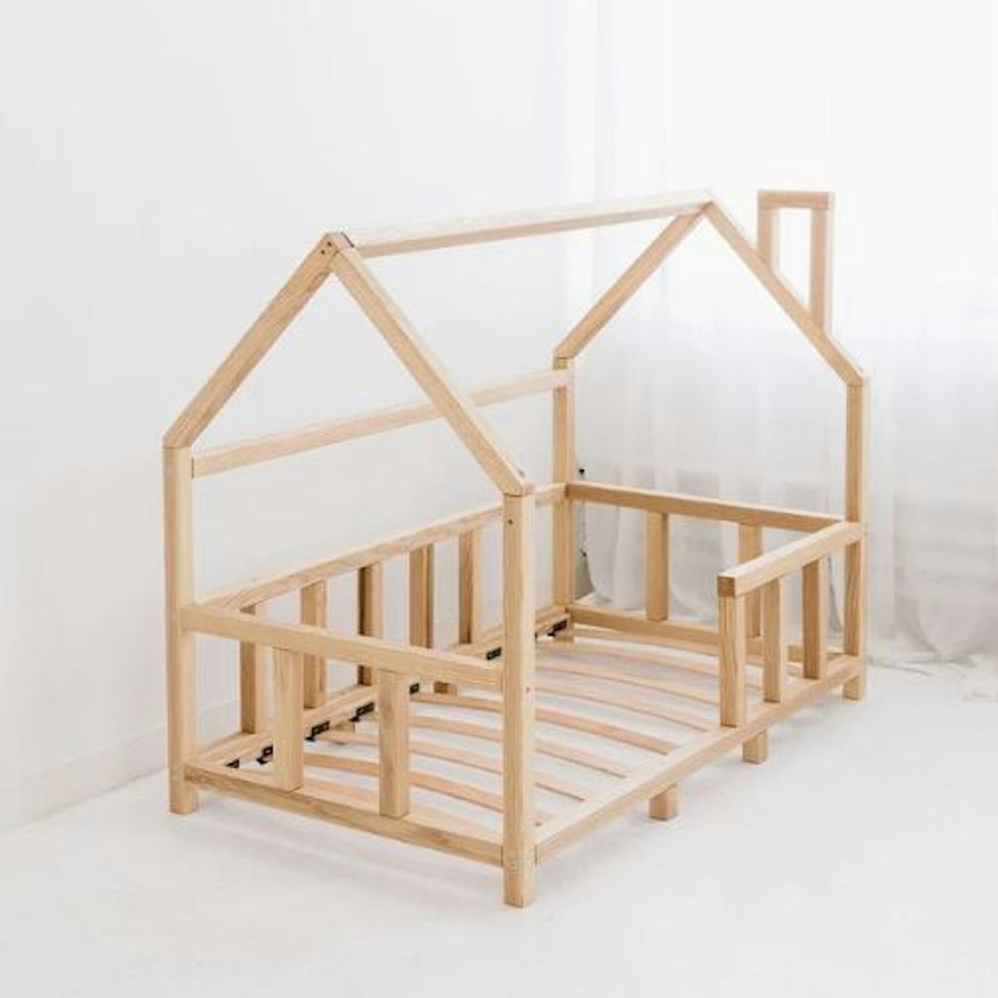 Best toddler floor beds Montessori House Bed Frame with Legs and Slats