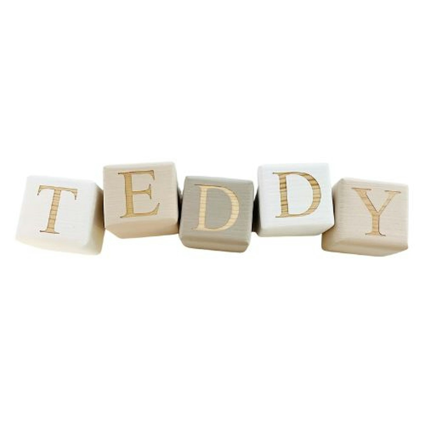 Personalised Wooden Baby Name Blocks