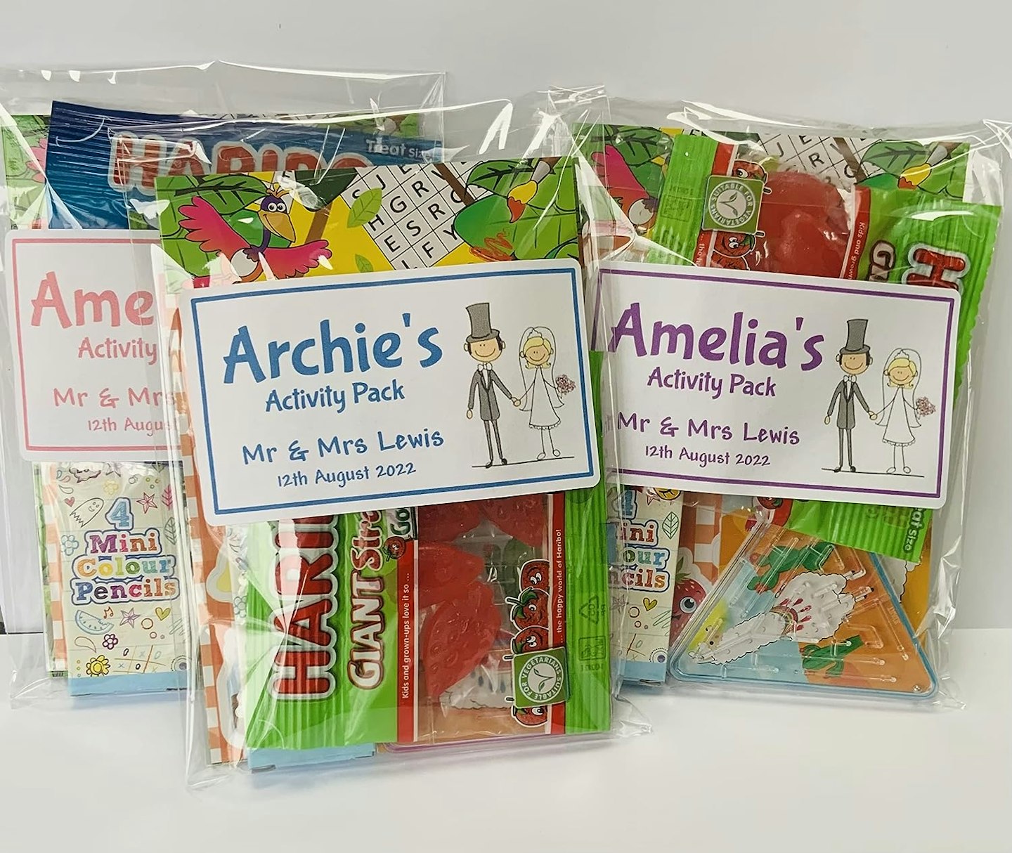 kids wedding activity packs
