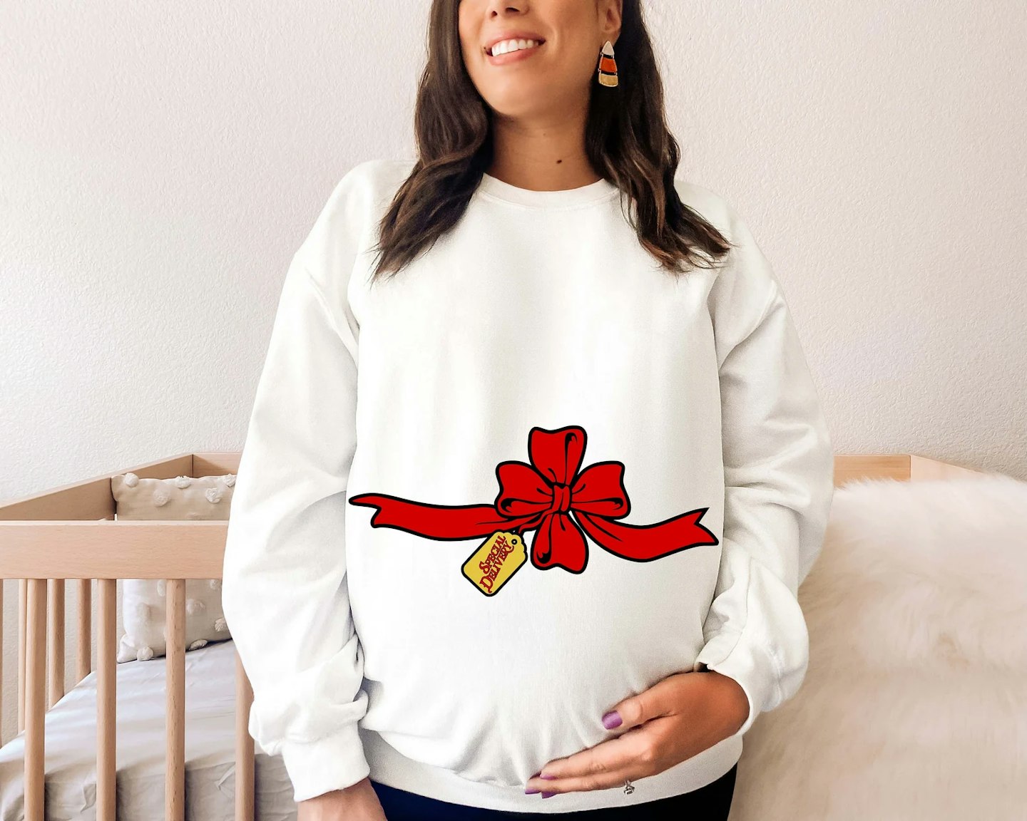 Etsy maternity jumper 