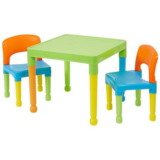 Plastic table clearance and chairs toddlers