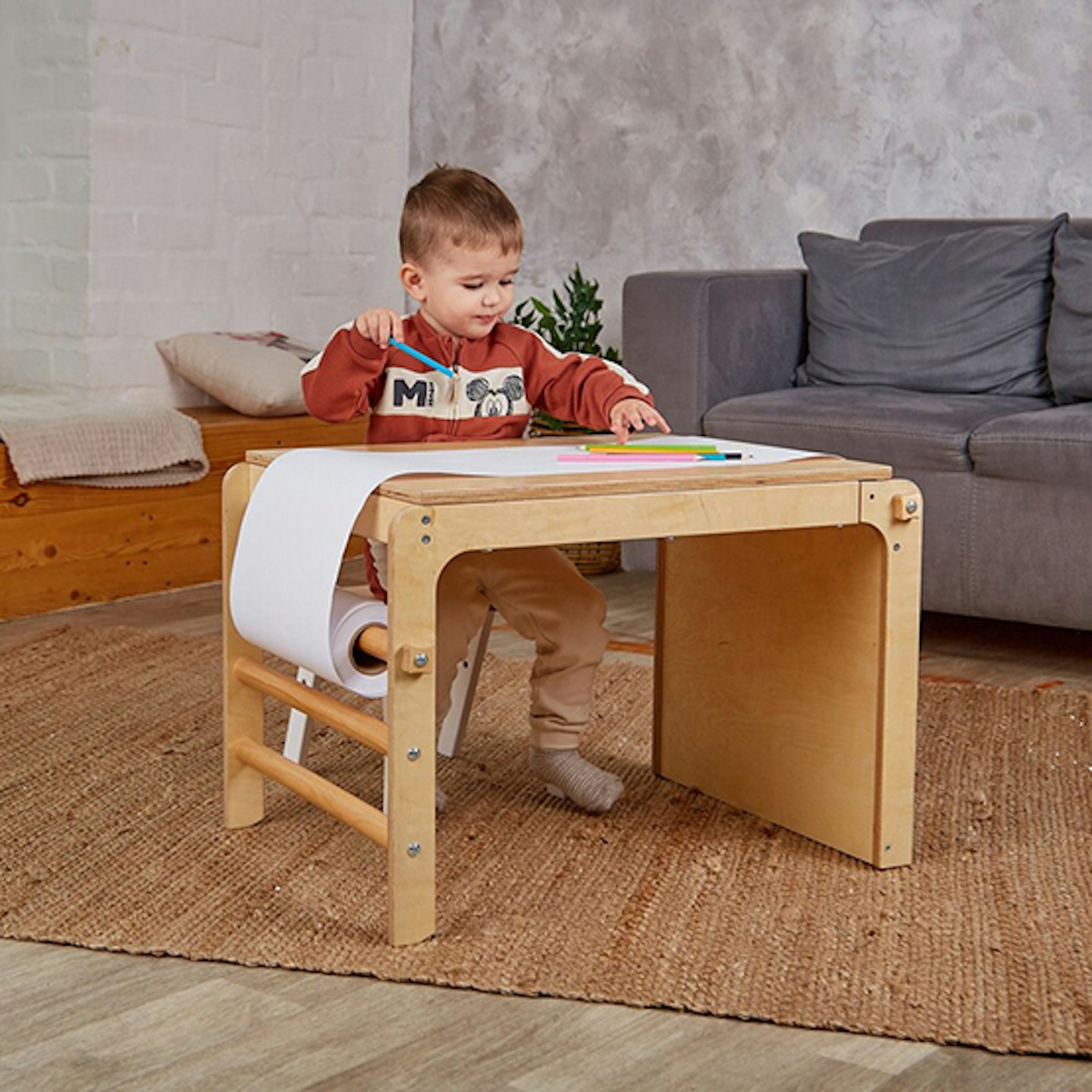 table and slide