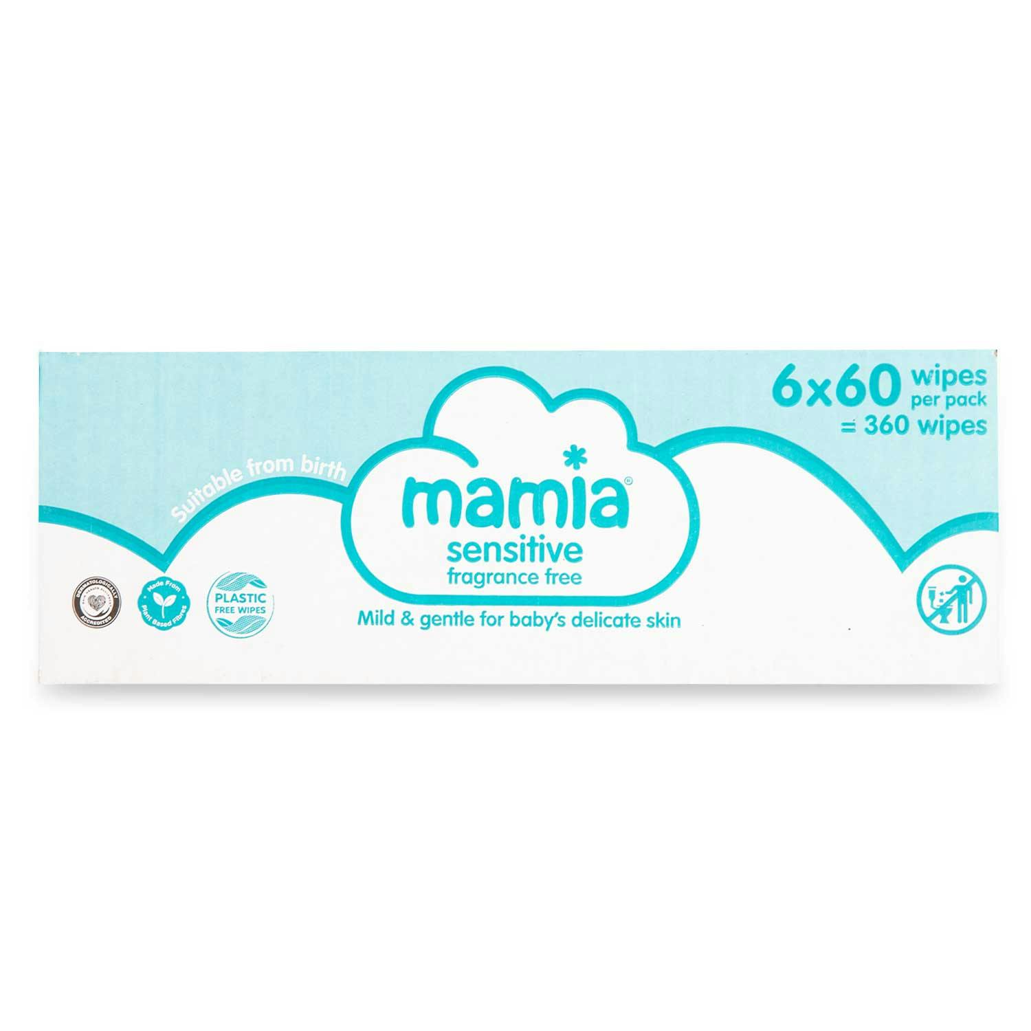 Mamia store water wipes