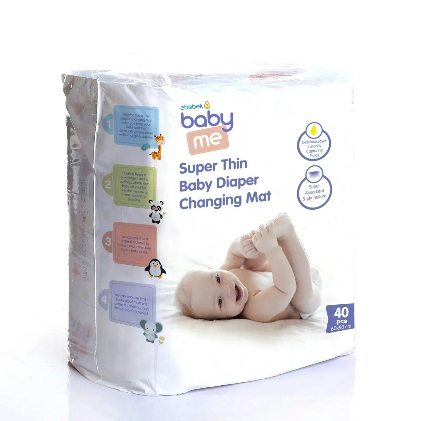 Baby Me Super Thin Diaper Changing Mat