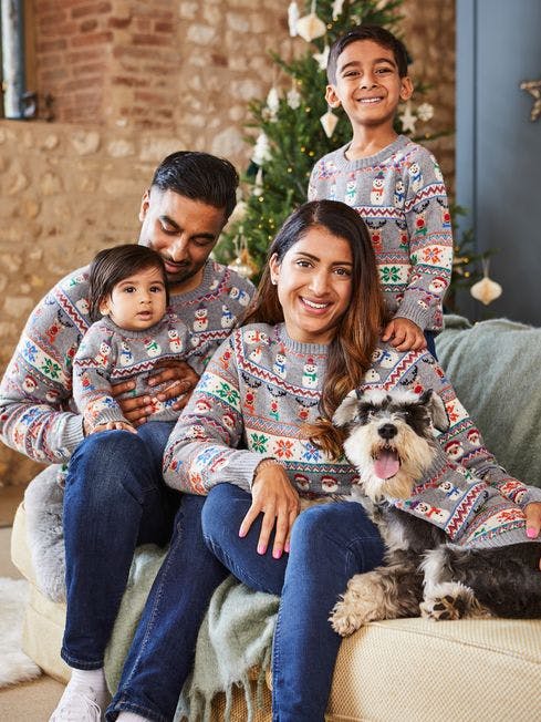 Matching christmas sweater with on sale dog