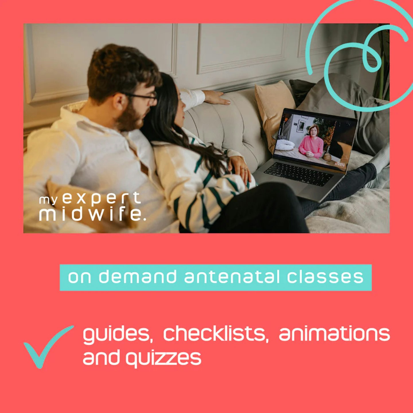 On-demand foundation antenatal course