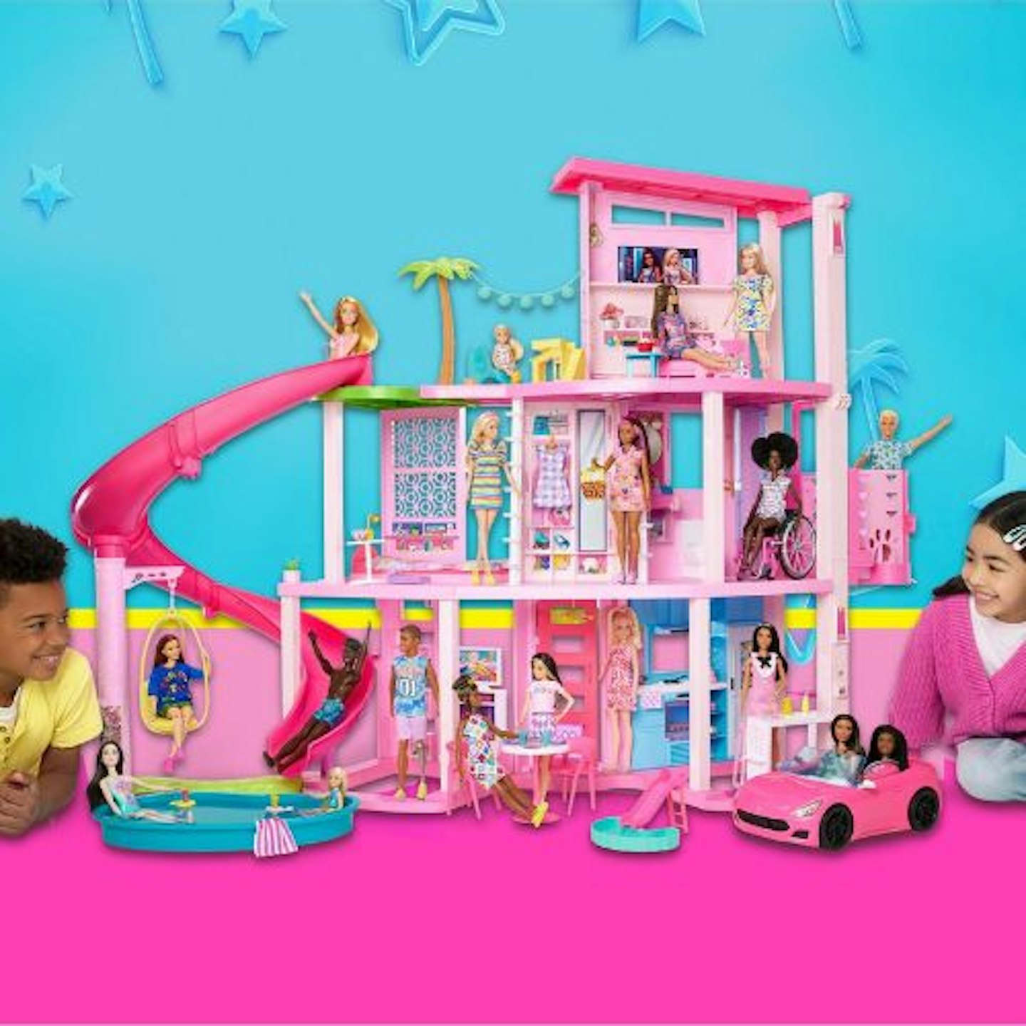 Best toys for 5 year olds Barbie DreamHouse Doll Playset, Slide and Accessories