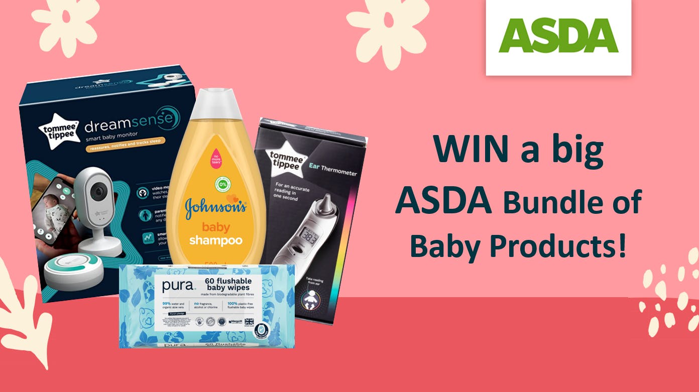 WIN a big ASDA bundle of baby products! Baby Mother & Baby