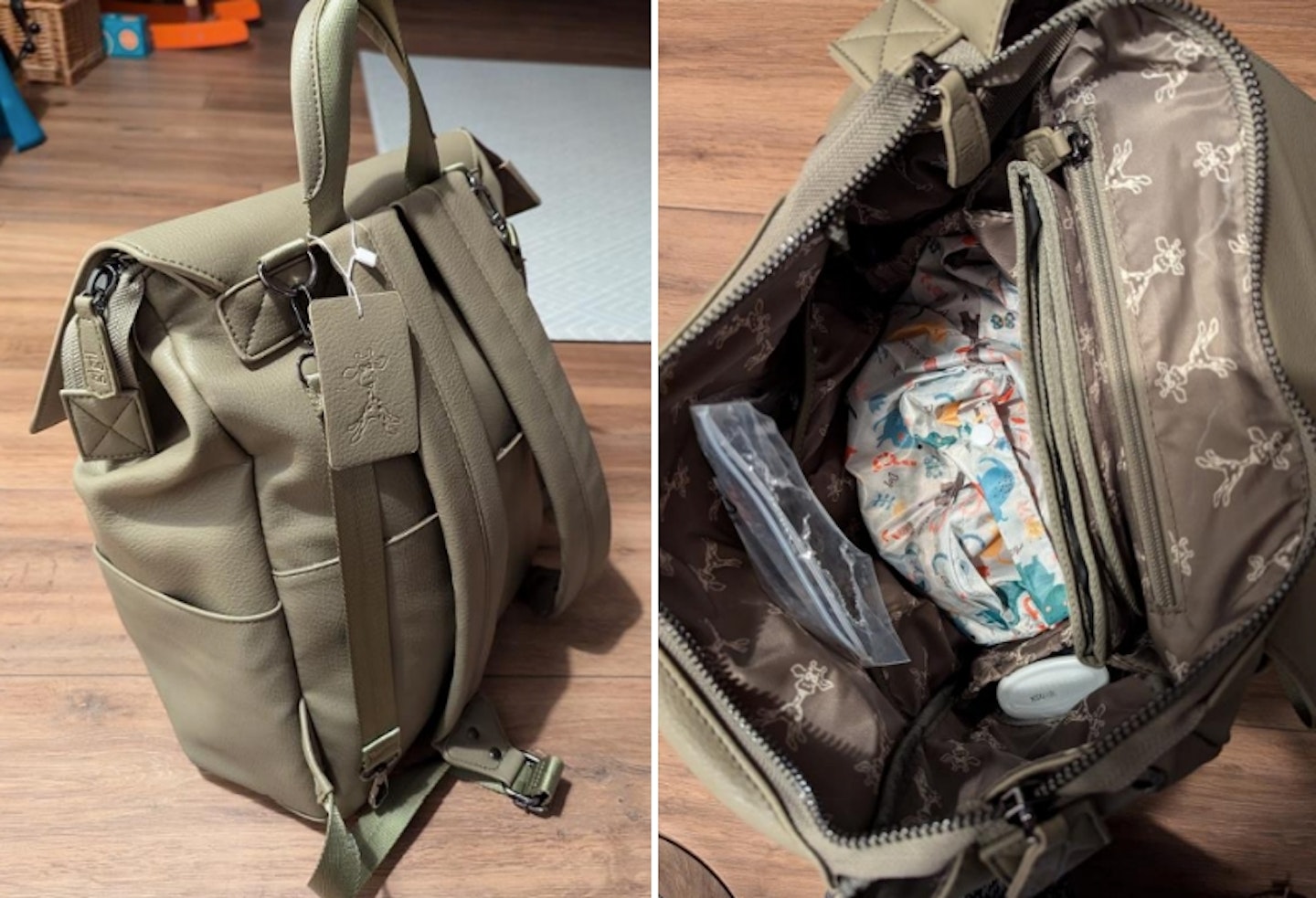 Gigil Luxe (2.0) Changing Backpack