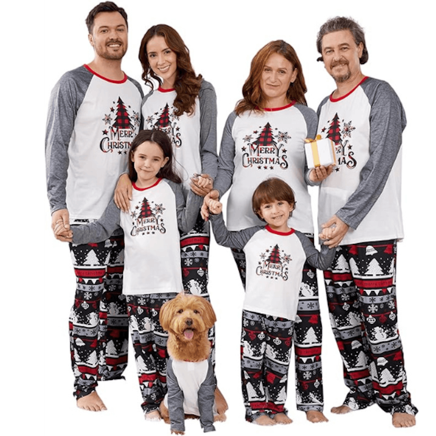 Christmas gifts for a family pyjamas