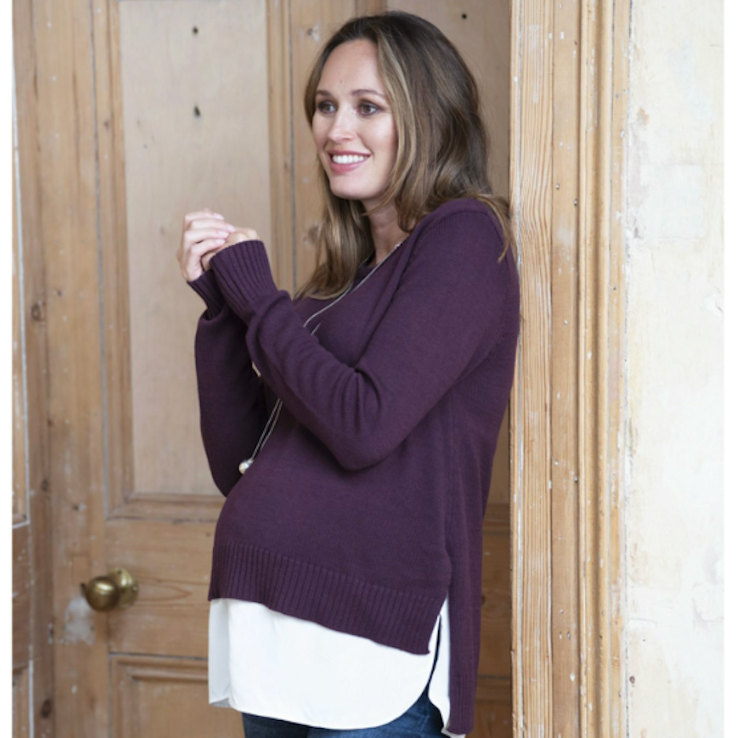 Seraphine Black Friday maternity jumper