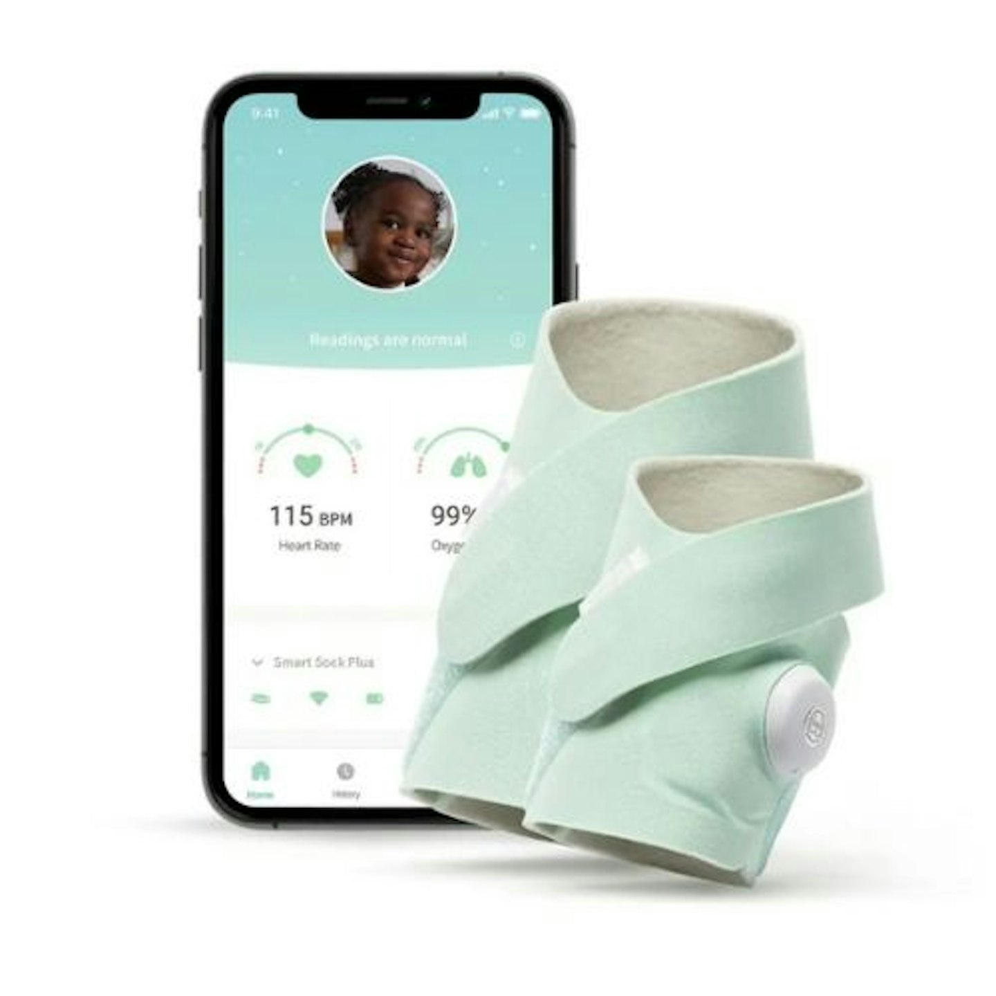 Owlet Smart Sock 3 Plus-Mint