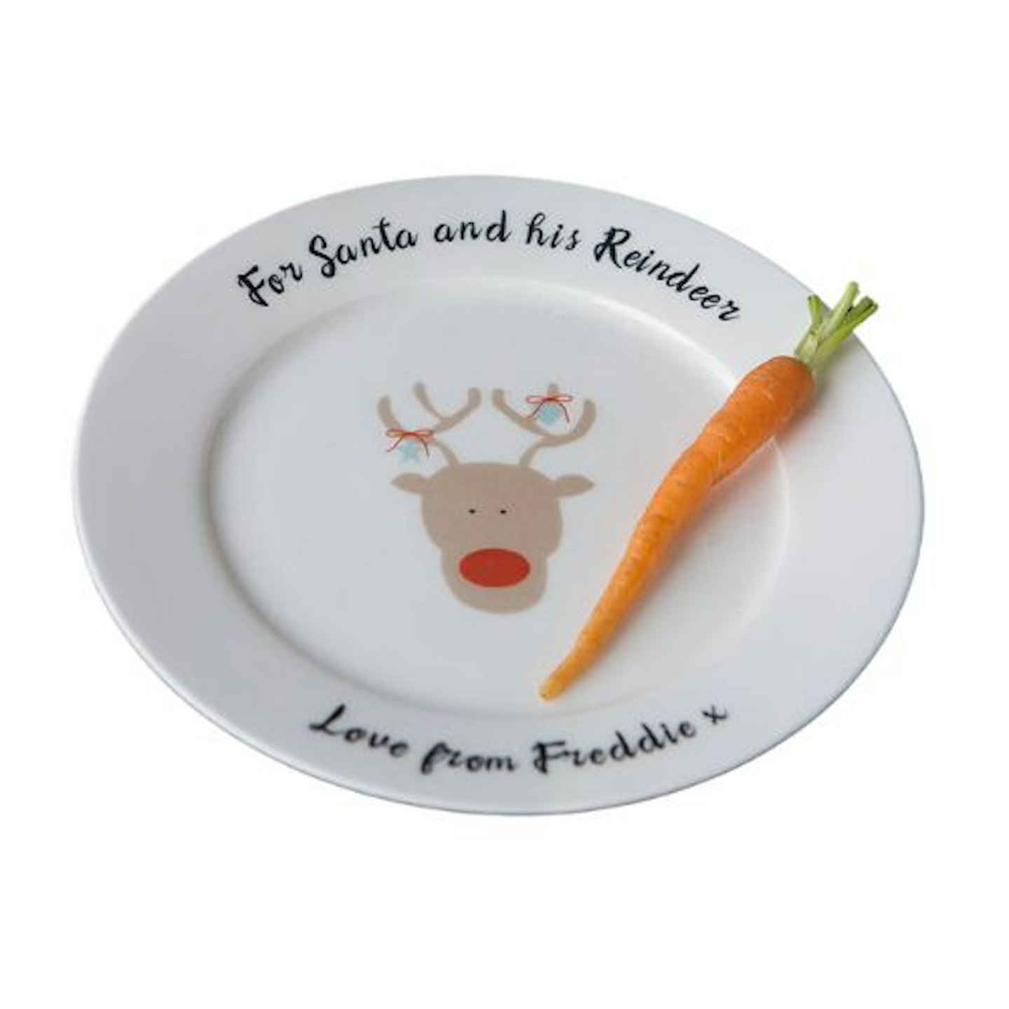 Best Santa plates for Christmas Eve Personalised Christmas Eve China Plate Or Saucer