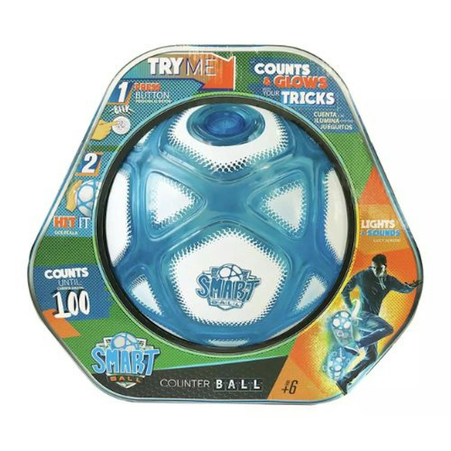 Best toys for 5 year olds Smart Ball Kick Up Counting Football with Lights and Sounds
