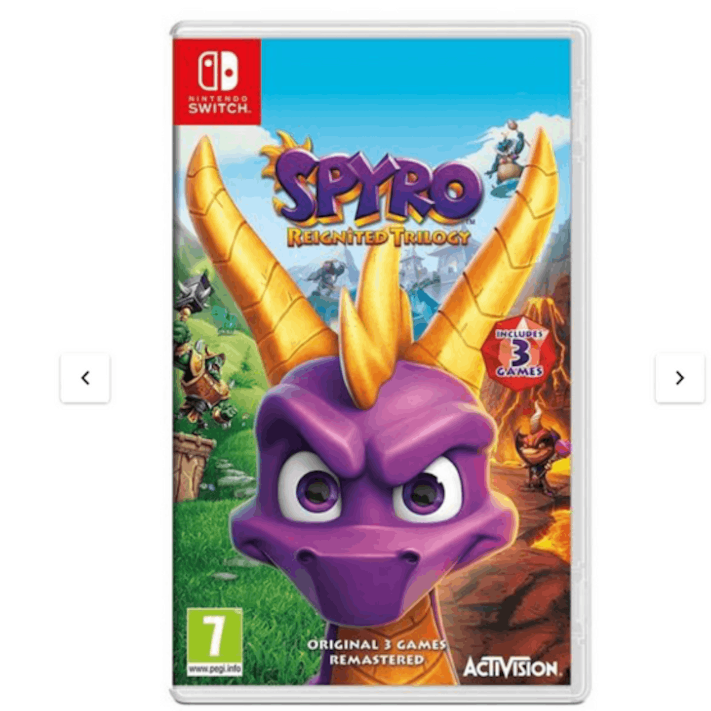Nintendo Switch Spyro dragon